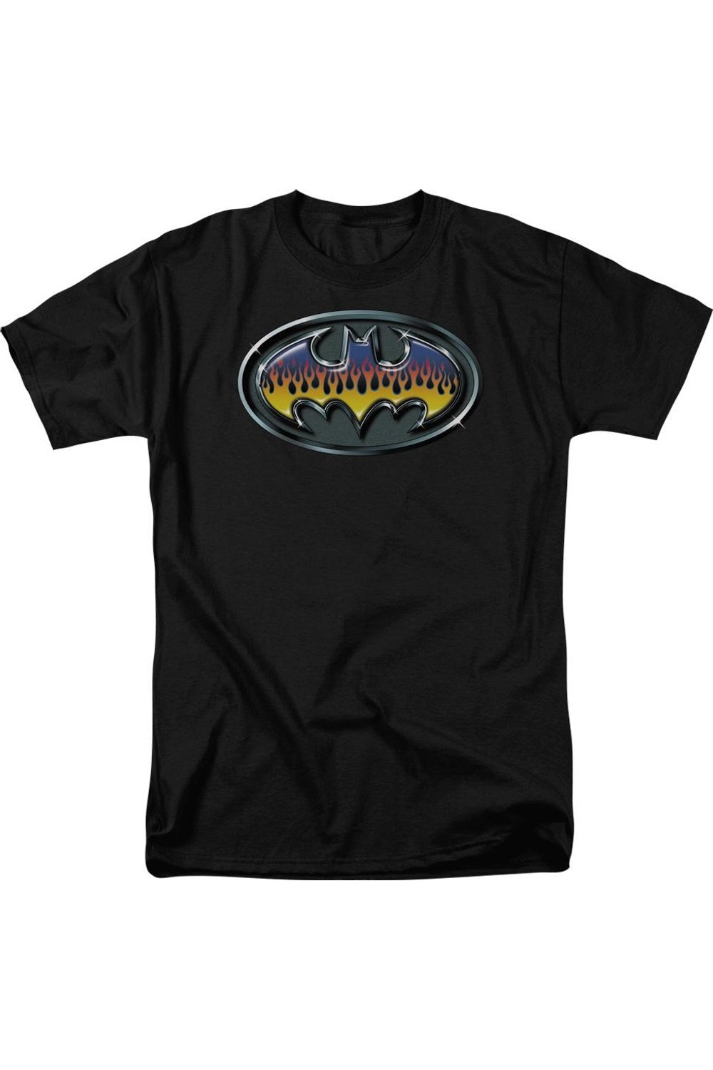 

Футболка с коротким рукавом Batman Hot Rod Shield для взрослых Gildan, черный