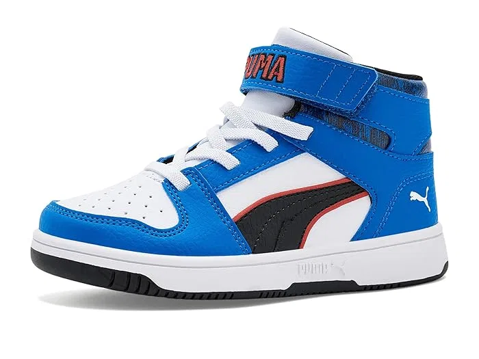 Кроссовки высокие Rebound Layup Mid PUMA, PUMA Team Royal/PUMA Black/PUMA White