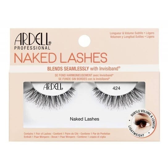 

Пара накладных ресниц 424 Черный Ardell, Naked Lashes