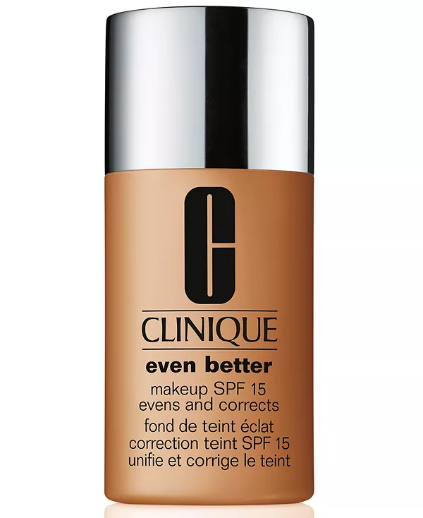 Тональный крем Even better make up широкого спектра действия с SPF 15, 1 жидкая унция. Clinique, wn 112 ginger
