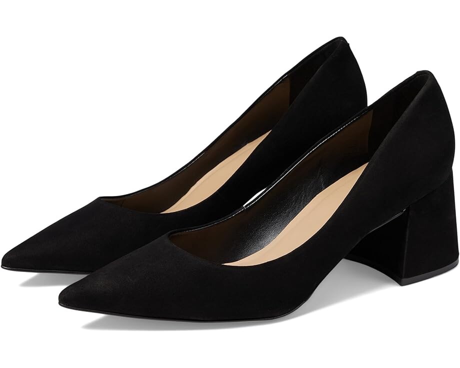 

Туфли Massimo Matteo Dawn Block Heel Pump, цвет Black Nubuck