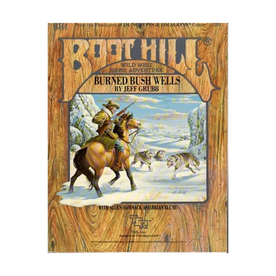 

Модуль Burned Bush Wells, Boot Hill