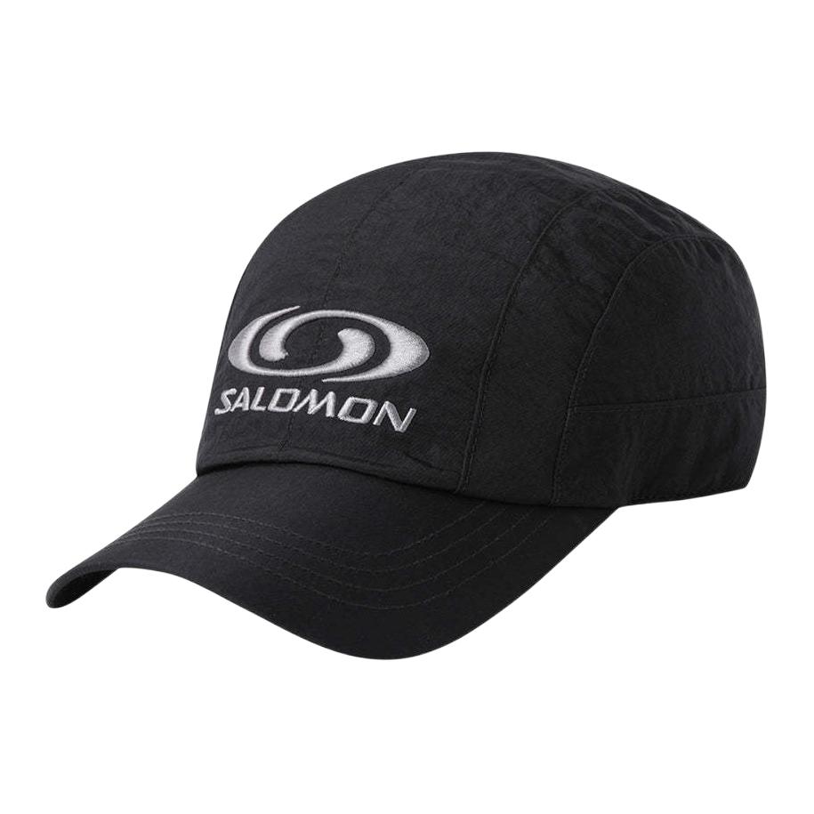 

SALOMON Нейлоновая бейсболка унисекс черная, Black