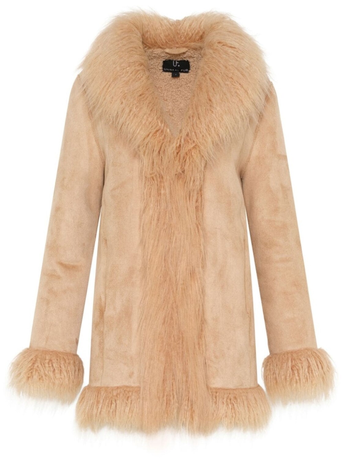 

Пальто Avant Garde Unreal Fur, нейтральный цвет
