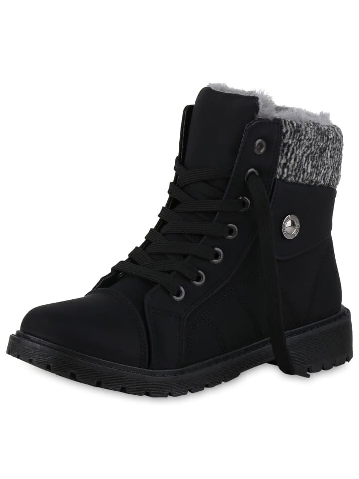

Ботильоны VAN HILL Worker Boots Anna, черный
