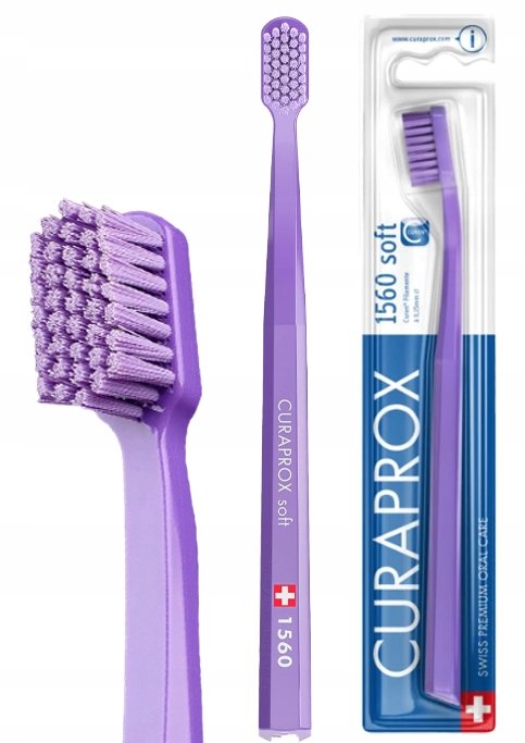 

Ручная зубная щетка CURAPROX CS 1560 Soft Soft Eco Pack
