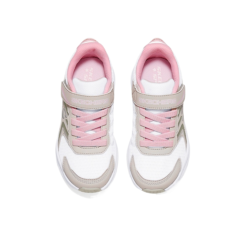 Низкие детские кроссовки для улицы SKECHERS GIRLS для детей Skechers Kids, Natural — фото 3