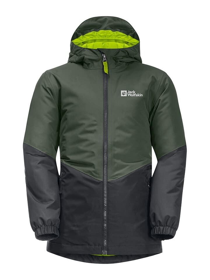 

Куртка Jack Wolfskin Trios, цвет khaki/dunkelblau