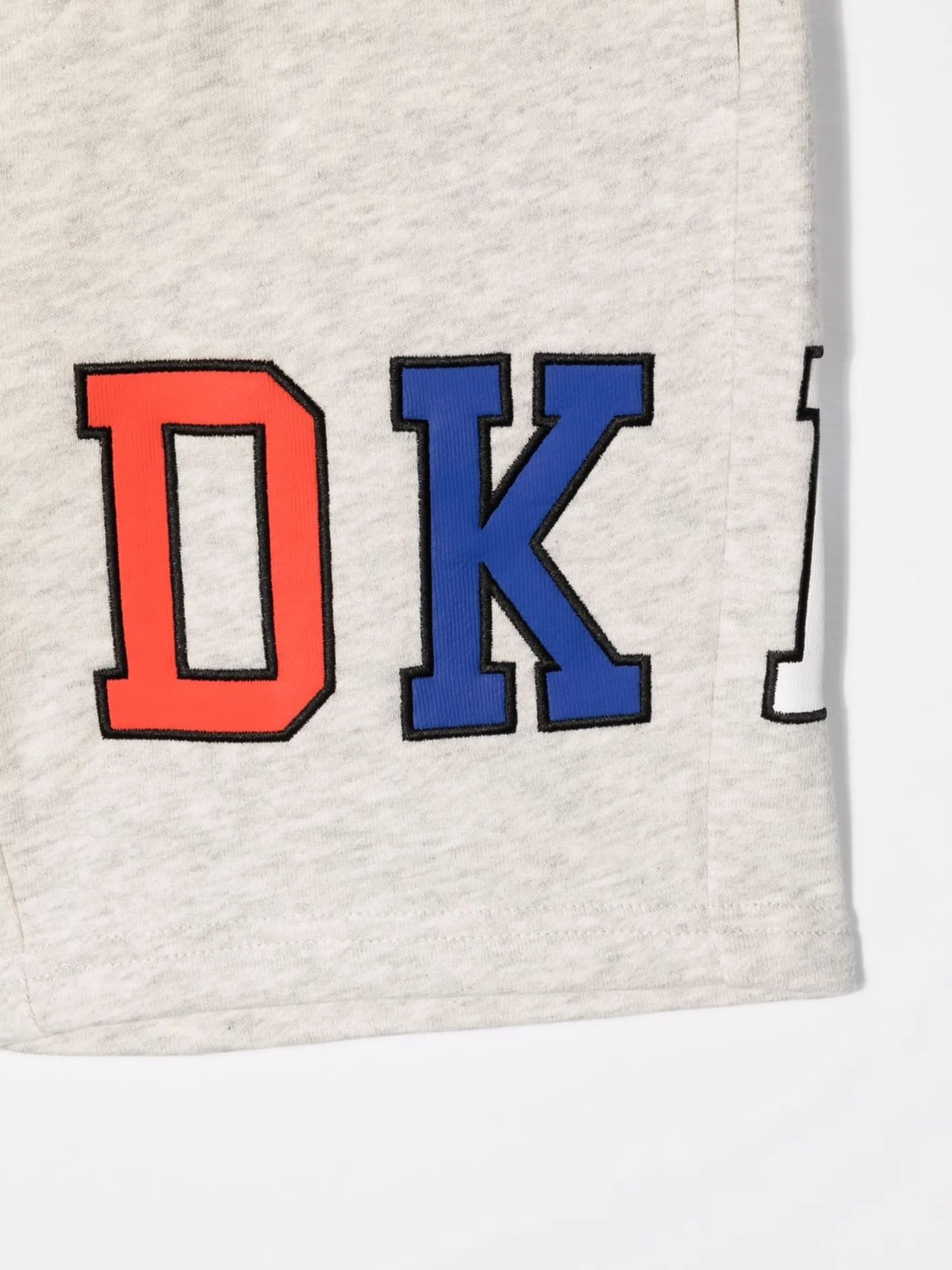 Спортивные шорты с логотипом Dkny Kids, серый — фото 3