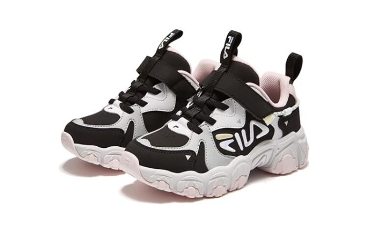Кроссовки для бега для детей дошкольного возраста Fila Kids, цвет Black Gray — фото 3