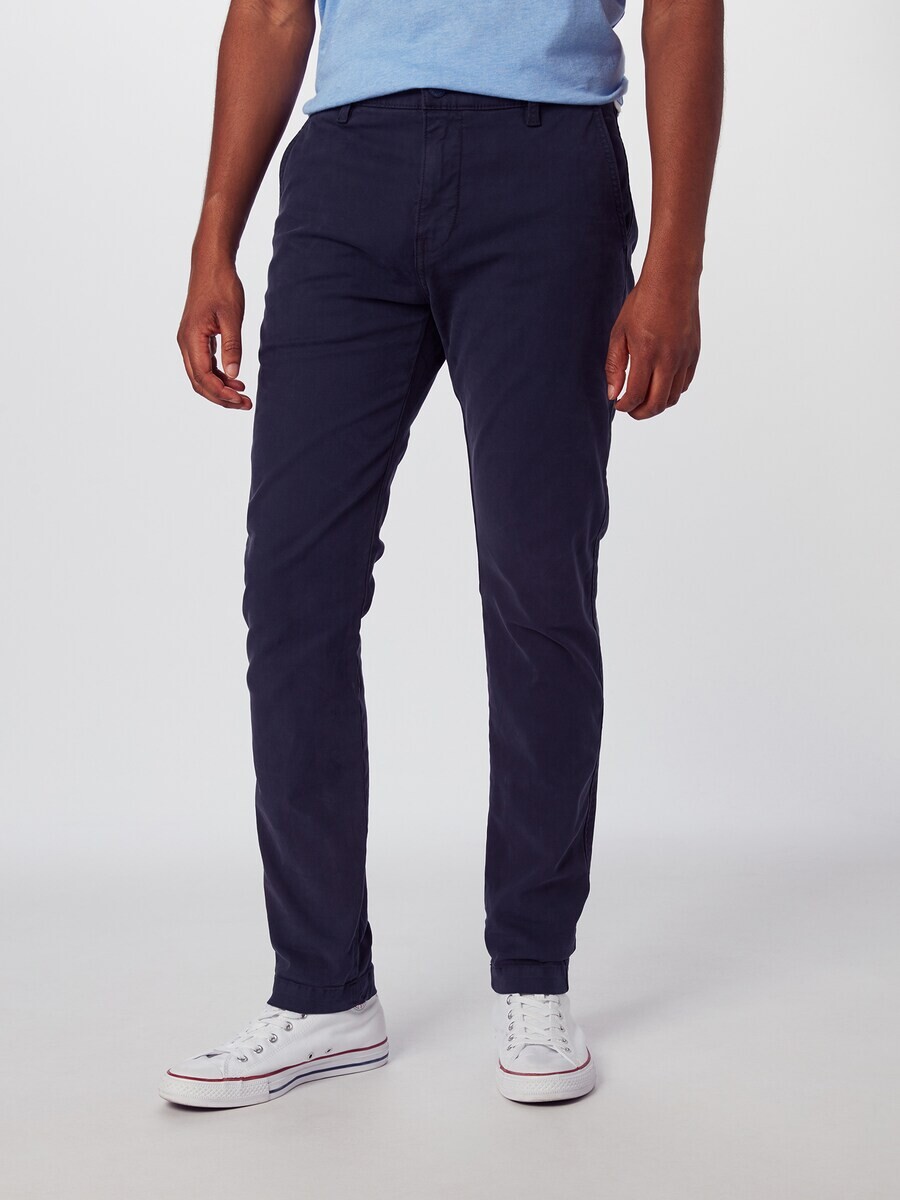 Брюки чинос LEVI'S  Slim fit Chino Pants XX Chino Slim Tapered, темно-синий — фото 2