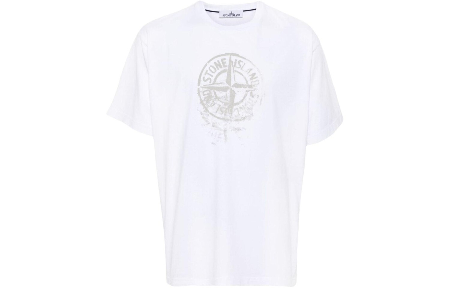 

Футболка мужская белая Stone Island, белый