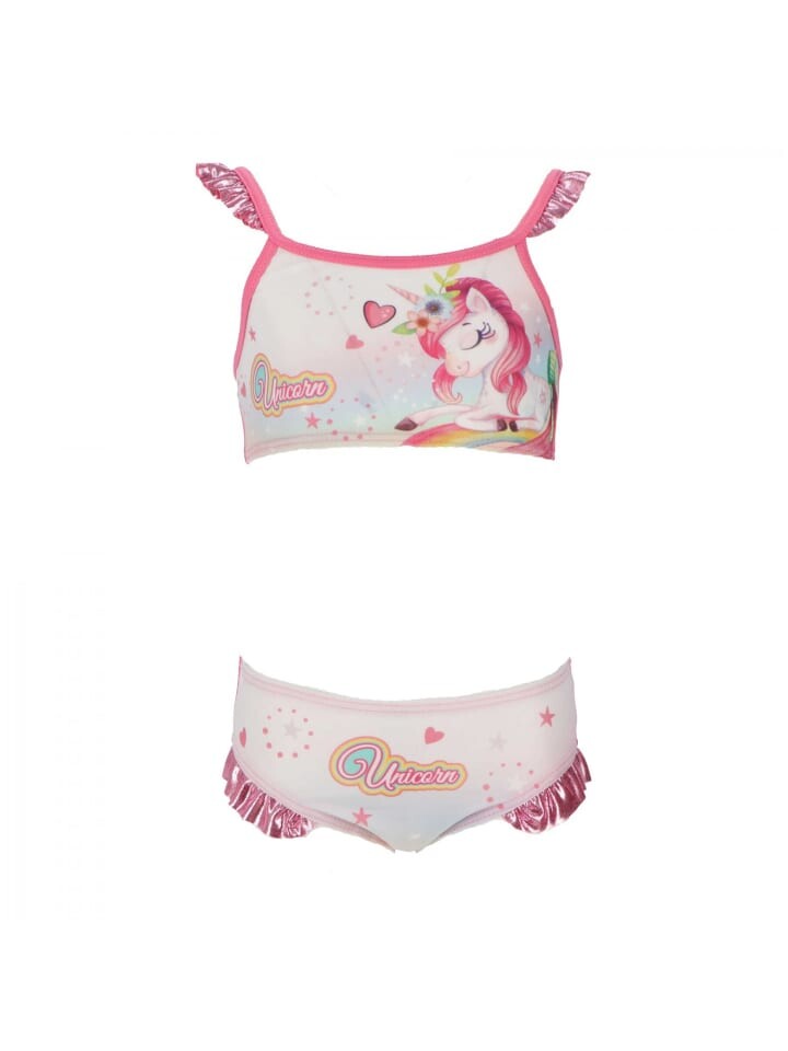 

Купальник Unicorn Einhorn Badeanzug für Mädchen Bikini für den Pool oder Strand, розовый