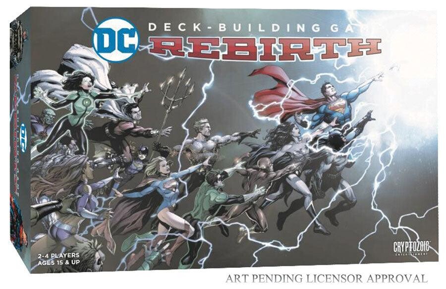 

Настольная игра Cryptozoic Entertainment Dc Comics - Deck Building Game - Rebirth (stand alone or expansion)
