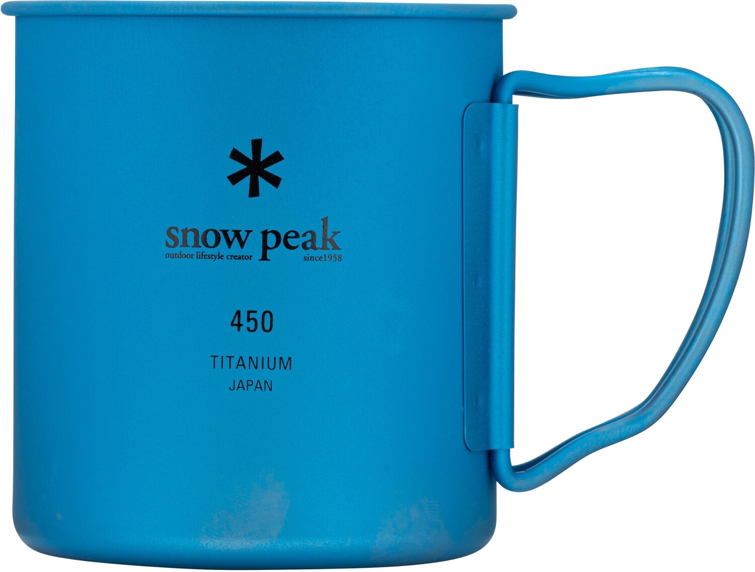

Кружка титановая Snow Peak, синий