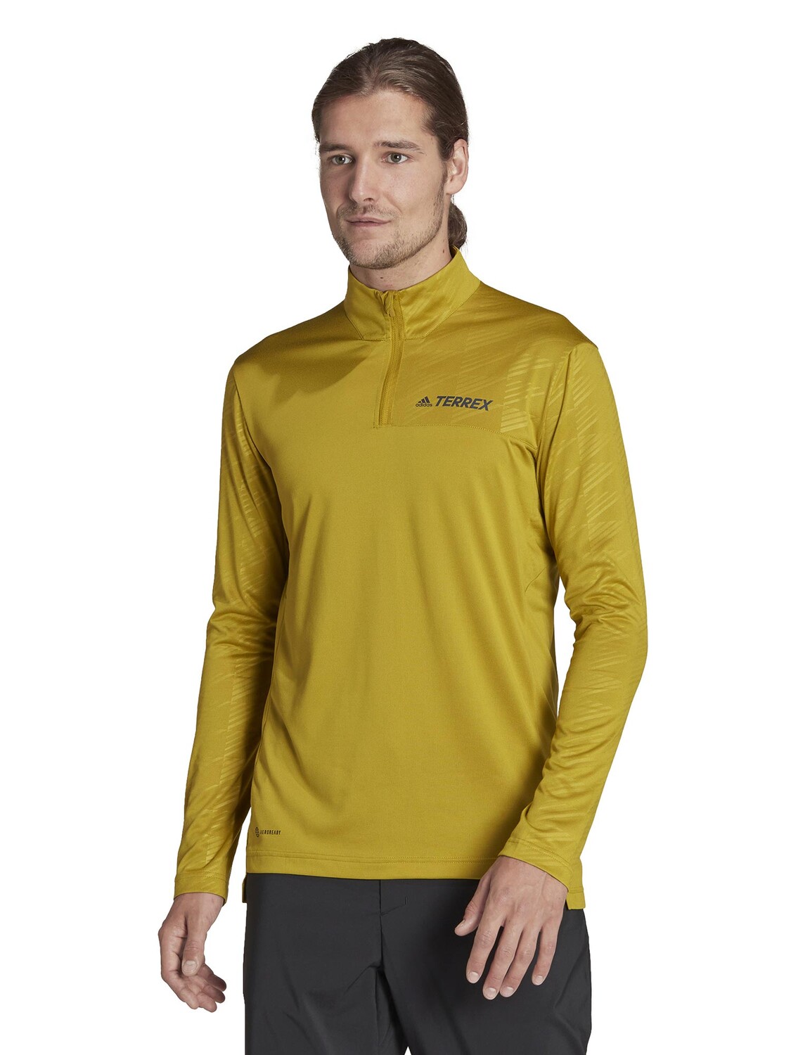 

Блуза Adidas Performance Terrex Multi Half-Zip Long-Sleeve Top, зеленый