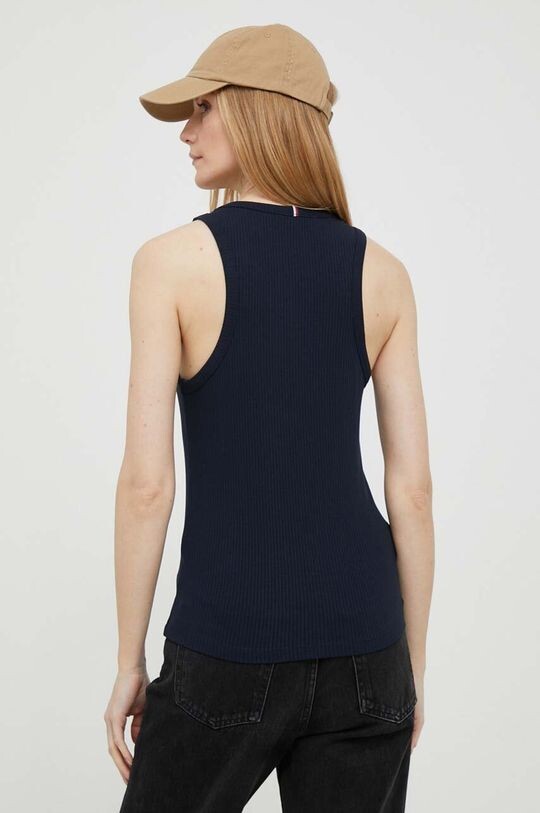 Топ Tommy Hilfiger, темно-синий — фото 3