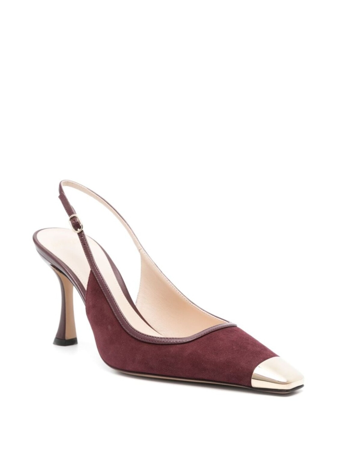 Alexandre Birman туфли-лодочки Olivia 85 мм с открытой пяткой, красный — фото 2