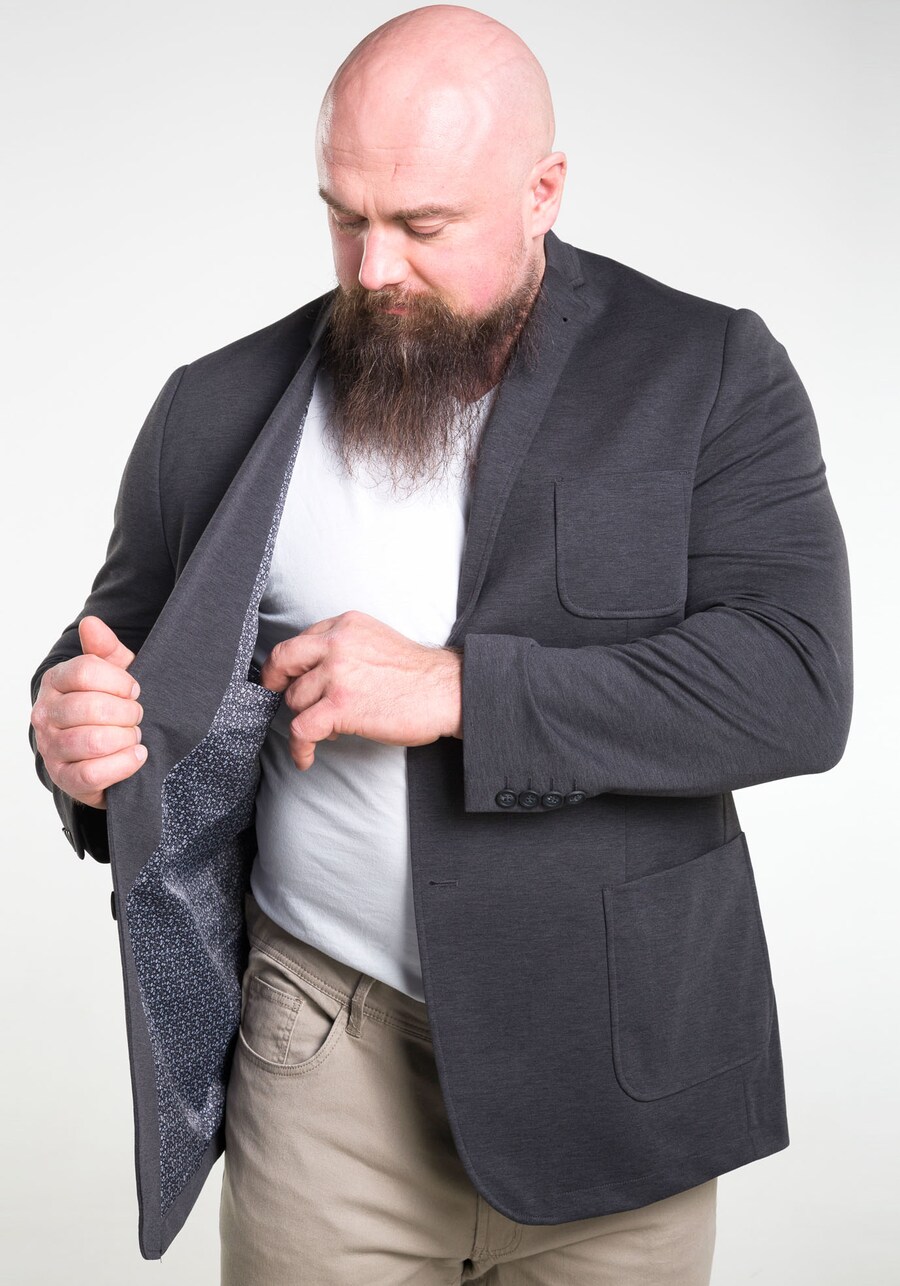 

Комфортный пиджак Man's World, антрацит