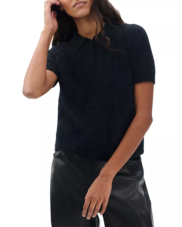 

Свитер Jada из ворсистого кашемира Rag & Bone, черный