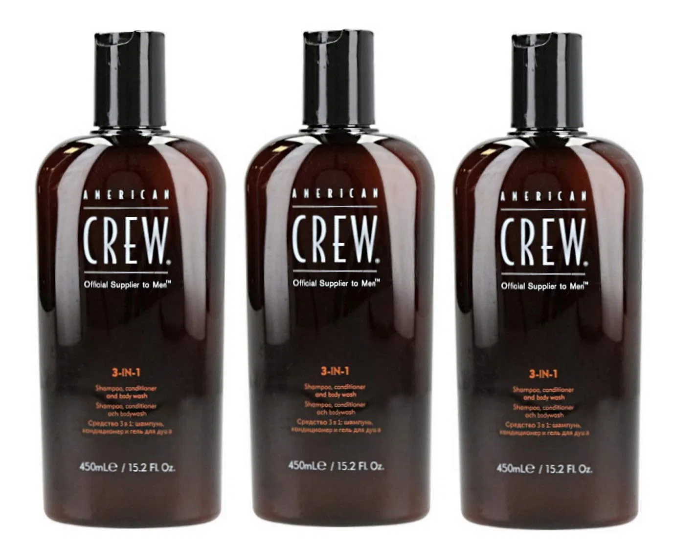Шампунь-кондиционер-гель для душа American Crew Classic 3 в 1, 450 мл American Crew