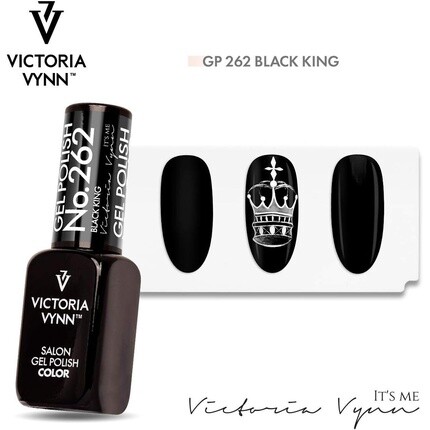Гель-лак Victoria Vynn New Color Gel Nails UV/LED Black King 262 — фото 3