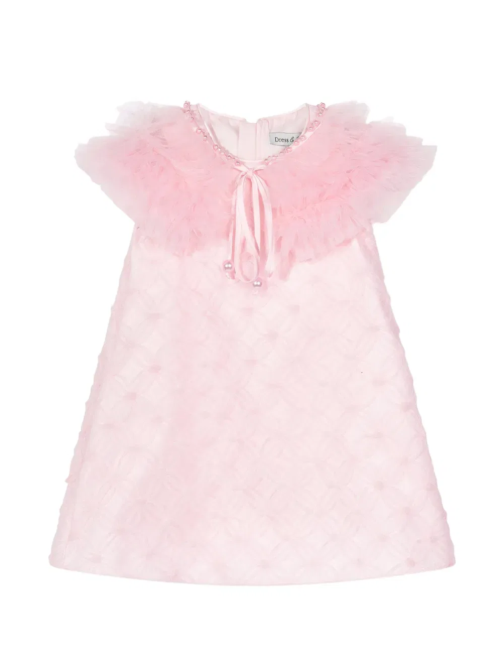 Платье с оборками Dress & Fleur, розовый