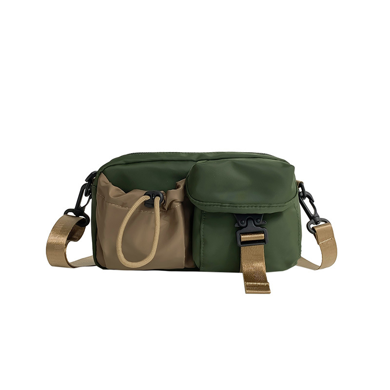 

Barang Bear Оксфордский плечевой рюкзак унисекс многоцветный, Green Khaki Multicolor