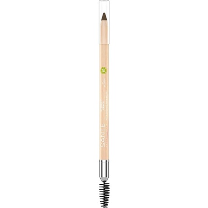 

Карандаш для бровей 02 Коричневый с щеточками для бровей 1,14 г Sante Naturkosmetik