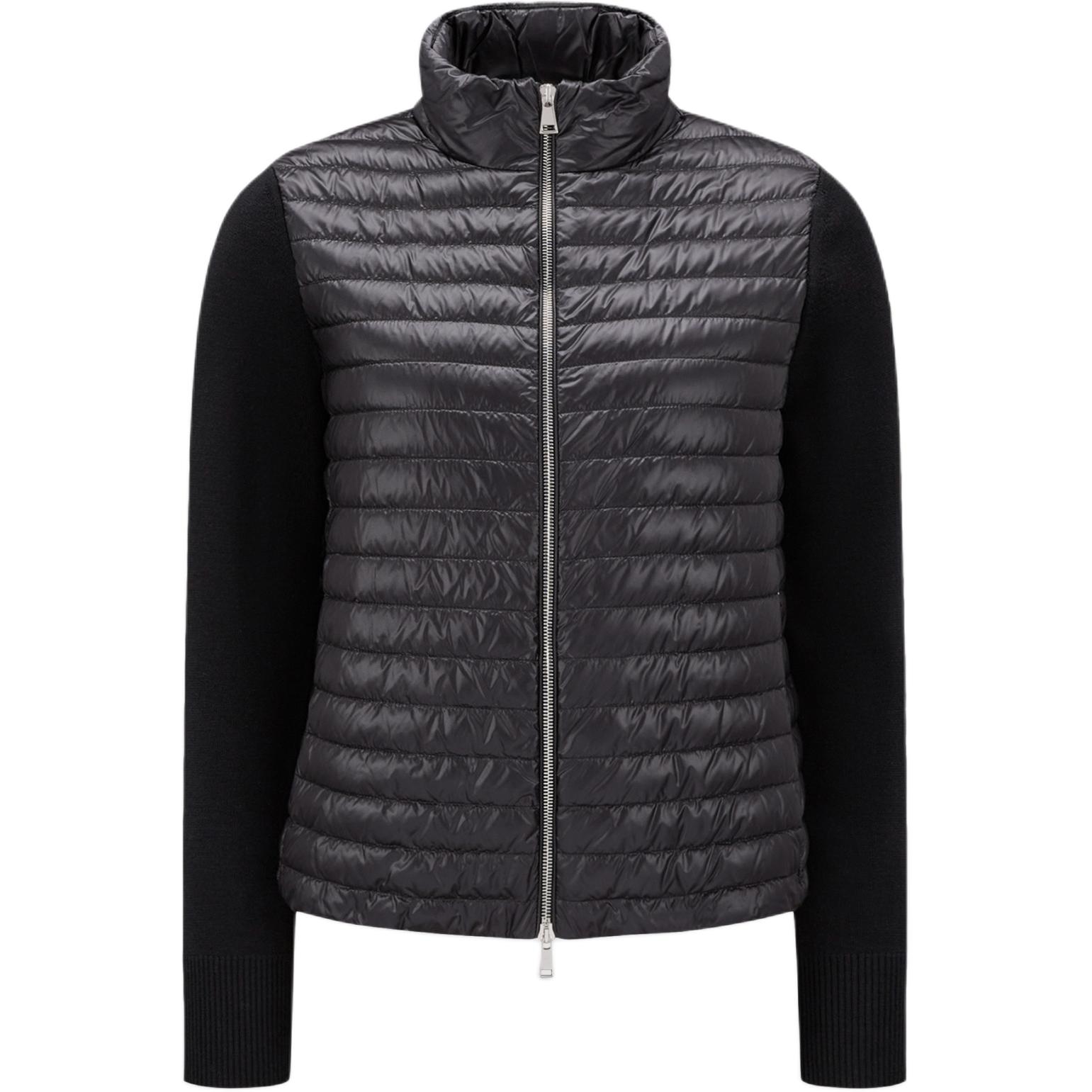 

Moncler Утепленная куртка с контрастной молнией, Black