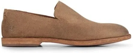 Лоферы кожаные Frye Chris, Ash - Waxed Suede — фото 2