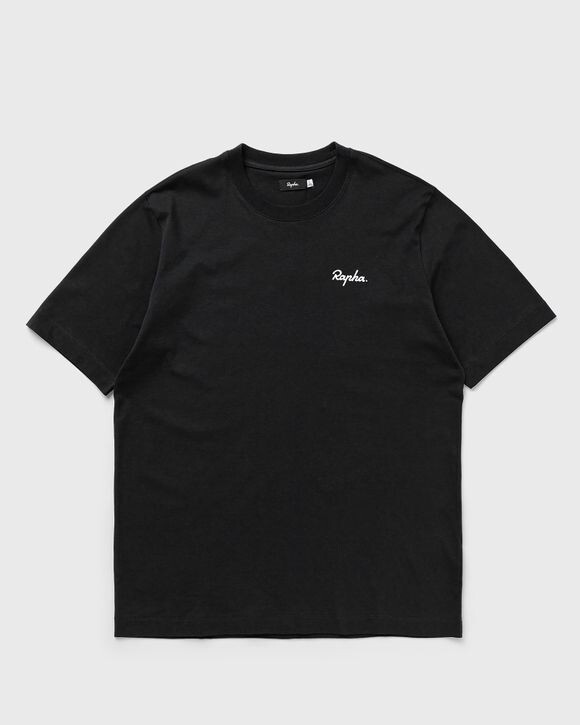 

Футболка Rapha Logo T-Shirt, черный/белый