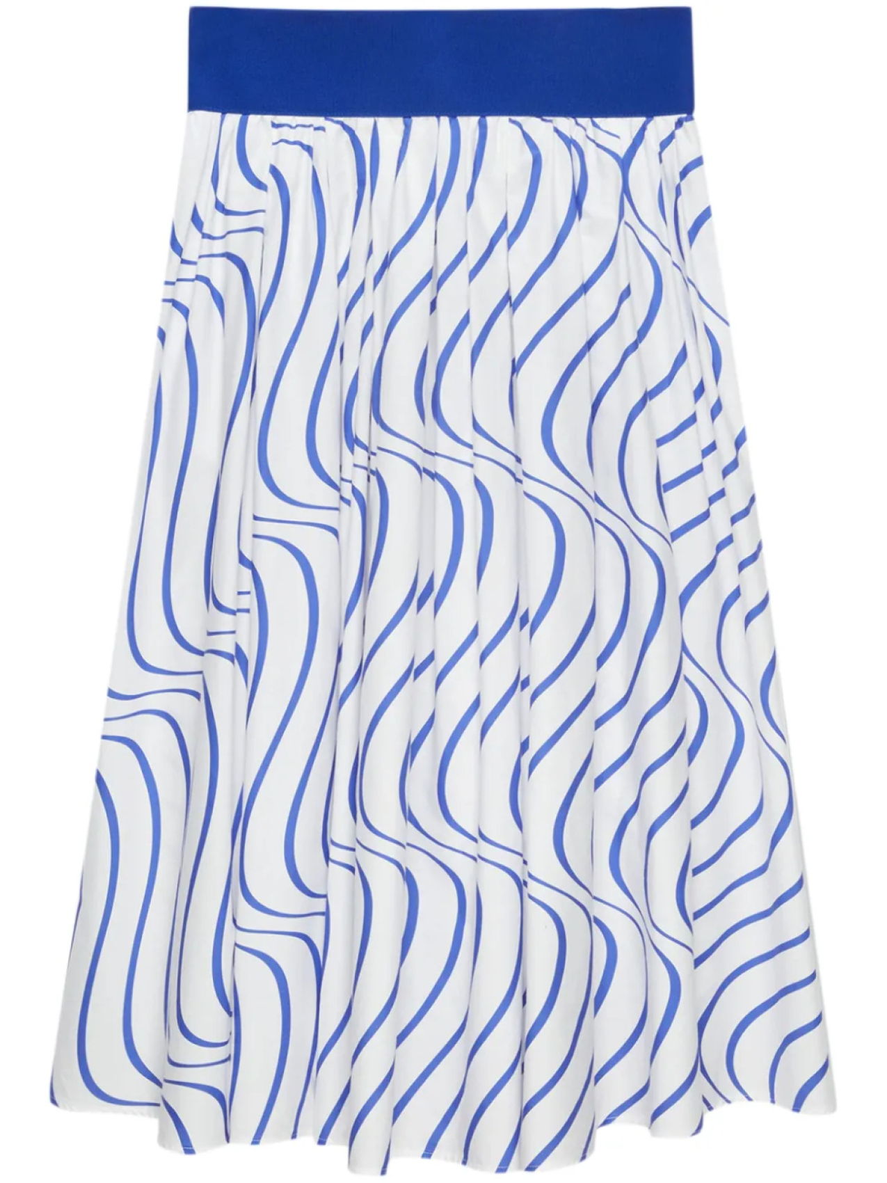 

Юбка с принтом MSGM, синий
