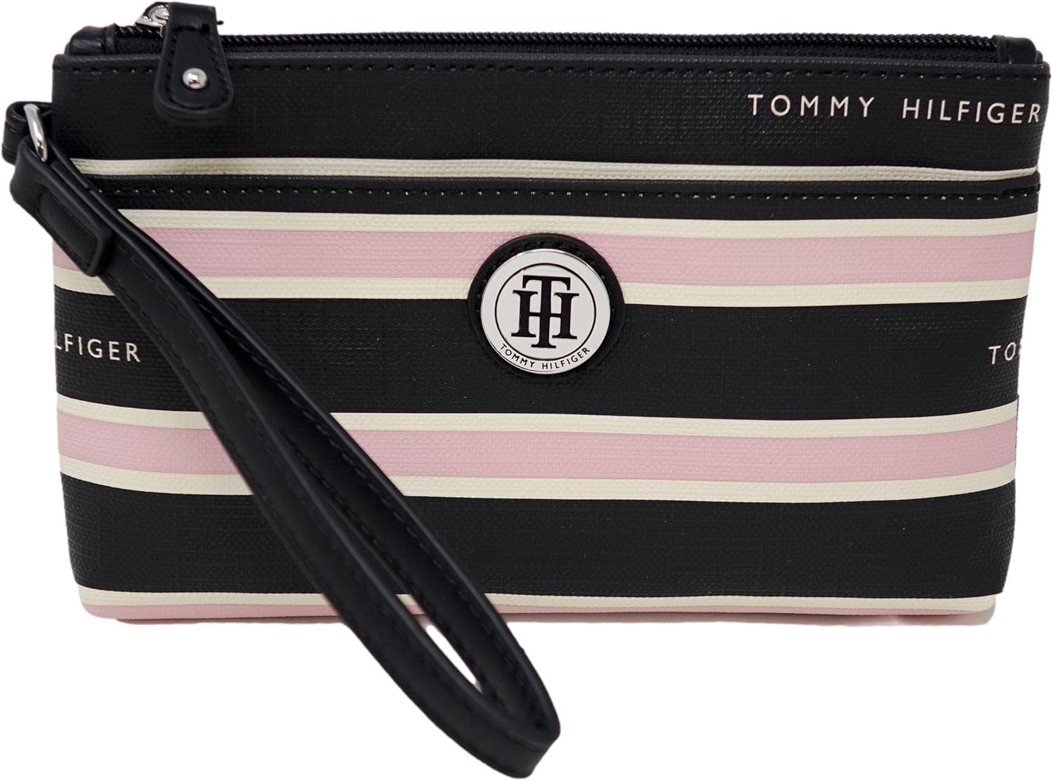 

Женская сумка-кошелек с принтом логотипа Tommy Hilfiger, Black / Pink, Розовый, Женская сумка-кошелек с принтом логотипа Tommy Hilfiger, Black / Pink