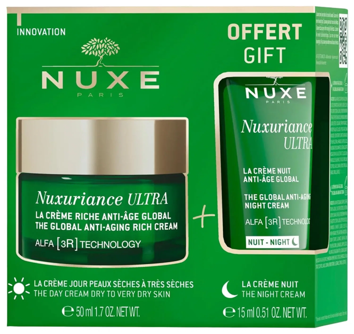 Набор Nuxe — Антивозрастных кремов «Nuxuriance Ultra» от , 50 мл