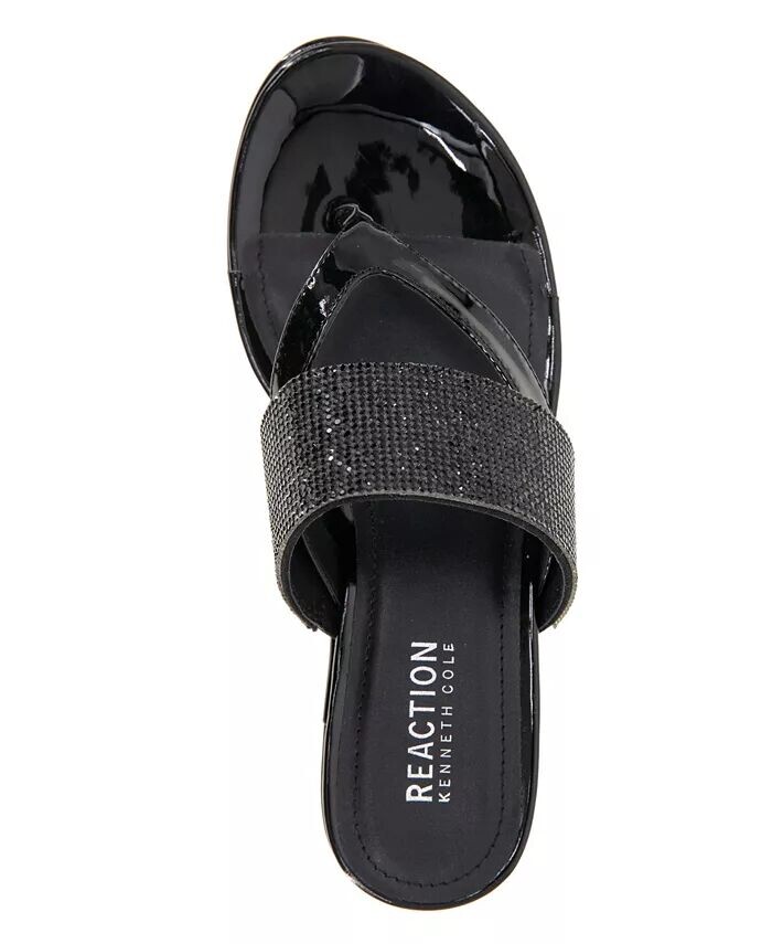 Женские босоножки на танкетке Pepea Cross Jewel Kenneth Cole Reaction, черный — фото 4