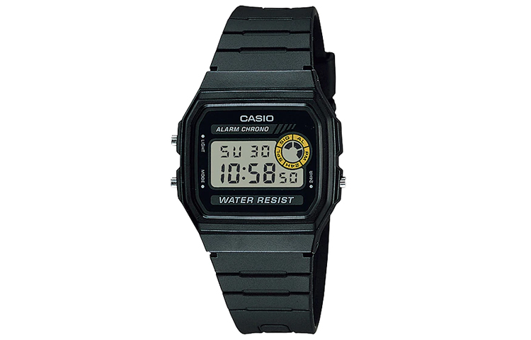 

Мужская молодежная серая модель часов F-94WA-8 CASIO