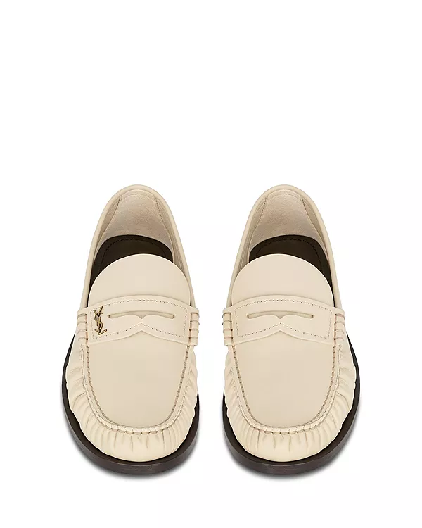 Женские лоферы Laurent Saint Laurent, бежевый