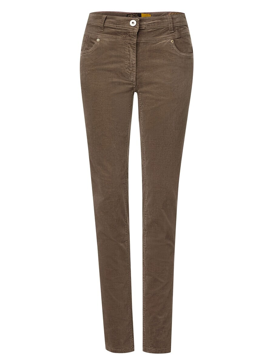 

Тканевые брюки CECIL Slim fit Pants, оливковый