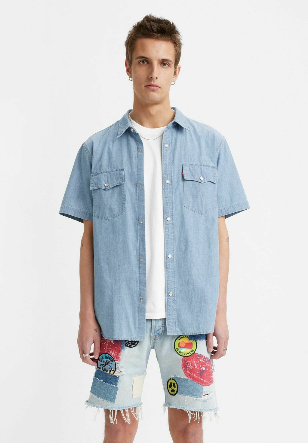 

Рубашка WESTERN NEW Levi's, синий деним