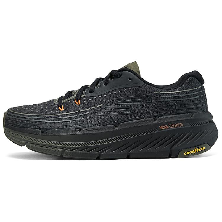

Skechers Мужские беговые кроссовки Max Cushioning Premier 2.0 с максимальной амортизацией, устойчивые к истиранию, дышащие, низкие, черно-оливкового цвета, цвет Olive Green