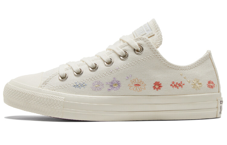 Кеды Chuck Taylor All Star Women's Converse Low 'Embroidered Floral - Egret' Women's