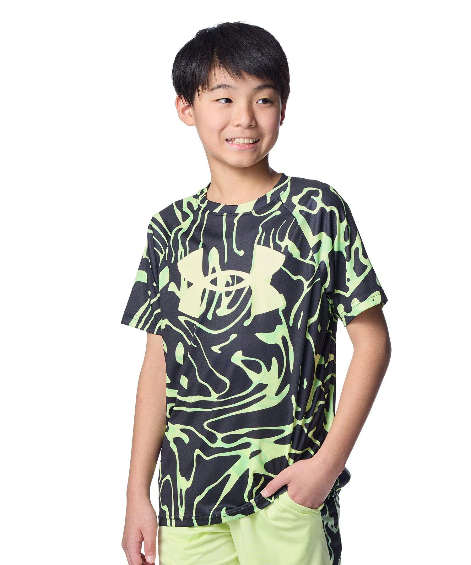 Детская футболка UNDER ARMOUR UA Tech Big Logo Print Short Sleeve