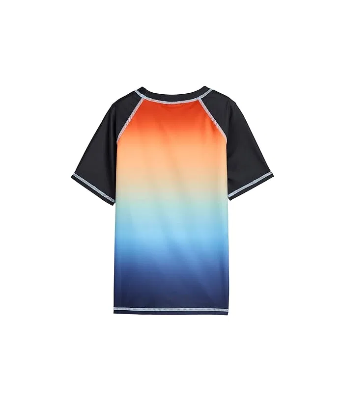 Рашгард Gradient Deux par Deux, Blue/Orange Gradient — фото 2