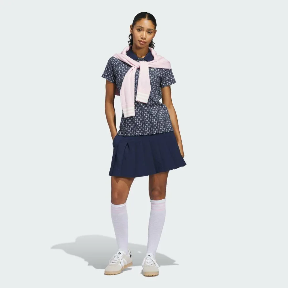 Футболка-поло Originals с логотипом Trefoil по всей поверхности Adidas, blue — фото 3