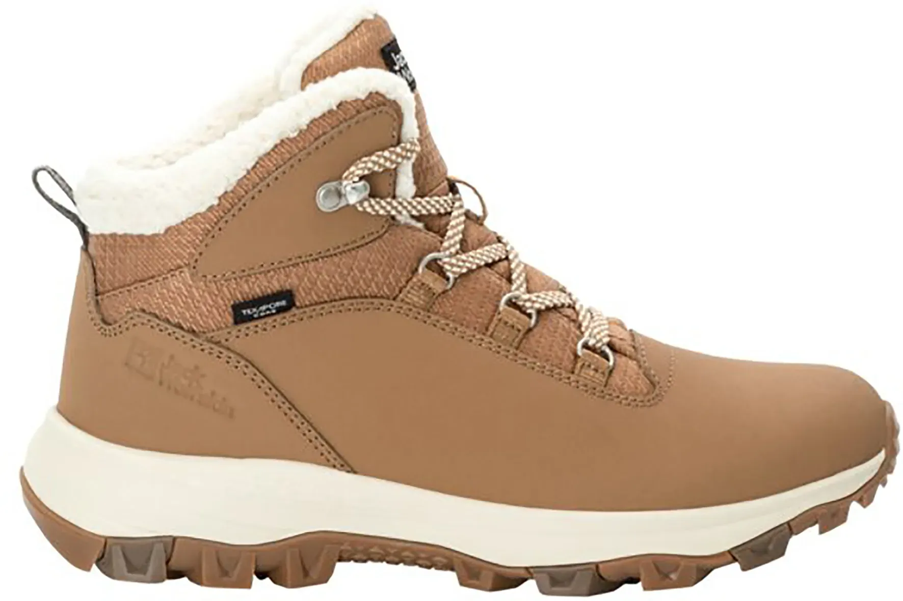 Зимние уличные ботинки Jack Wolfskin "EVERQUEST TEXAPORE MID W", водонепроницаемые и согревающие, цвет Sand — фото 2