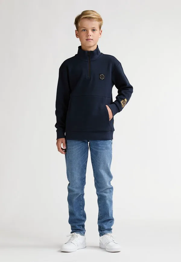 Толстовка с застежкой-молнией до середины груди hermosillo Petrol Industries, Navy Blue