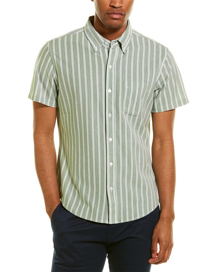 

Рубашка Bonobos Riviera Slim Fit, зеленый