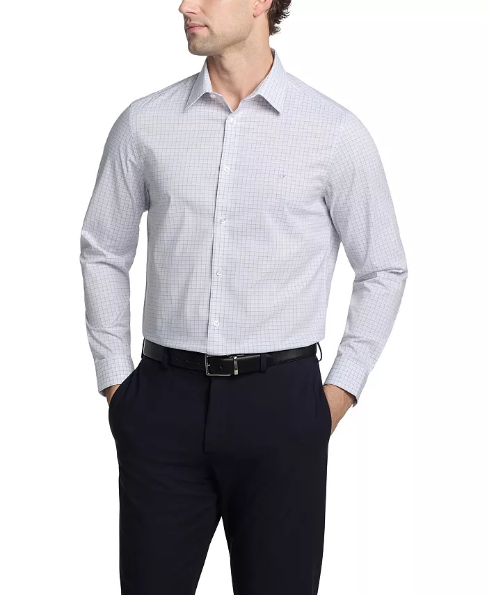 

Мужская классическая рубашка Slim Fit Calvin Klein, серый