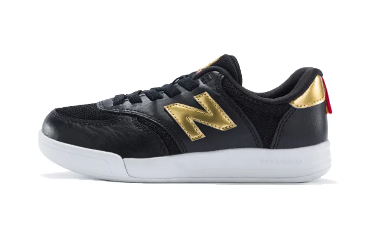 Кроссовки для скейтбординга детские New Balance 300 Black Gold — фото 3